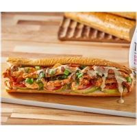 Baguette,Crispy Chicken,Salads,Sauce Of Choice